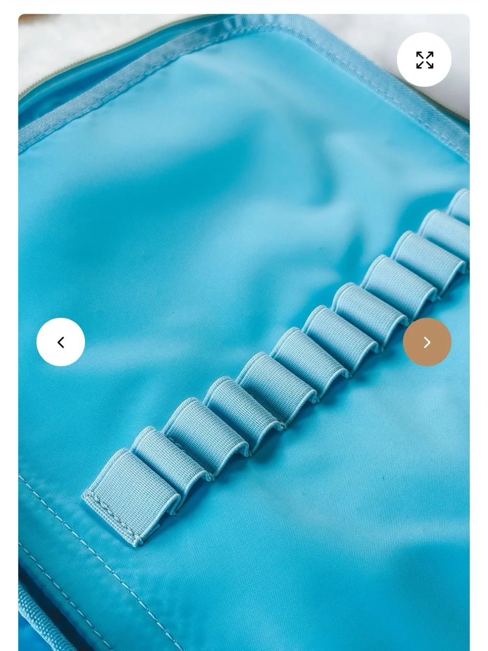 The Daily Grind Planner & Laptop Bag | Après-Ski Luxe – Glacier Blue